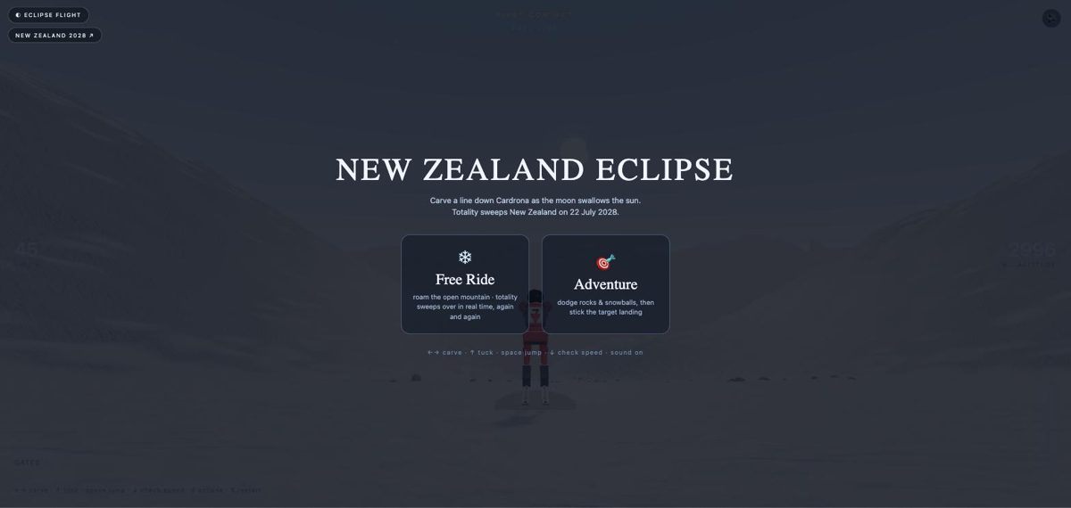 Preview of the Eclipse Descent site